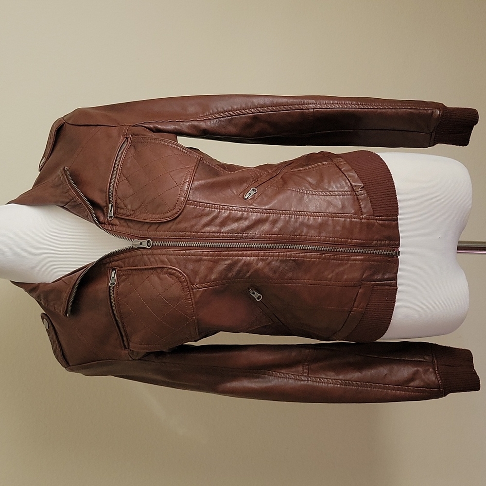 Collection by Bernardo faux leather jacket
